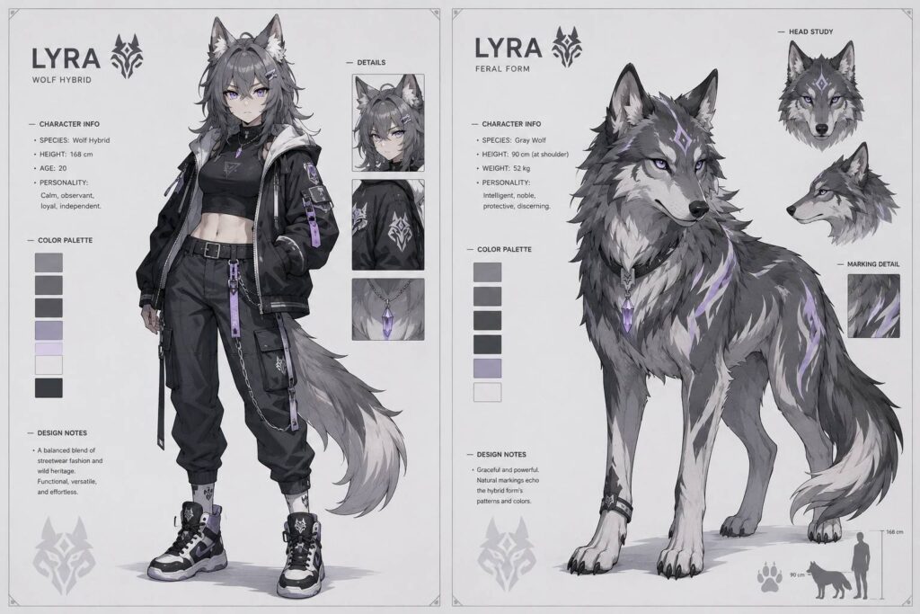 Anthro-vs-feral