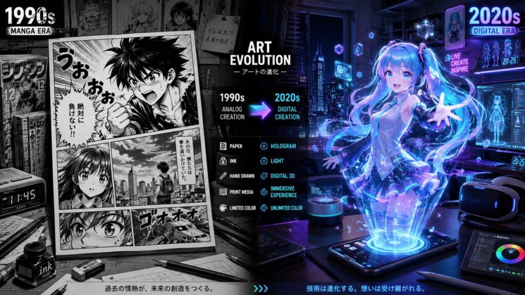 hentai-statique-vs-hentai-vivant